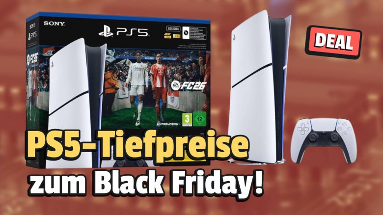Die PS5 bekommt ihr mit FC 26 jetzt günstig wie nie – aber ihr müsst schnell sein, denn Amazons Black-Friday-Angebot ist begrenzt