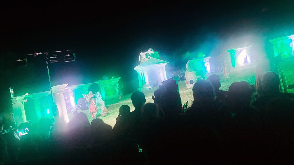 Drachenfest Eröffnungsfeier Nacht