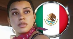 GTA 6 Lucia vor Mexiko Flagge Titel