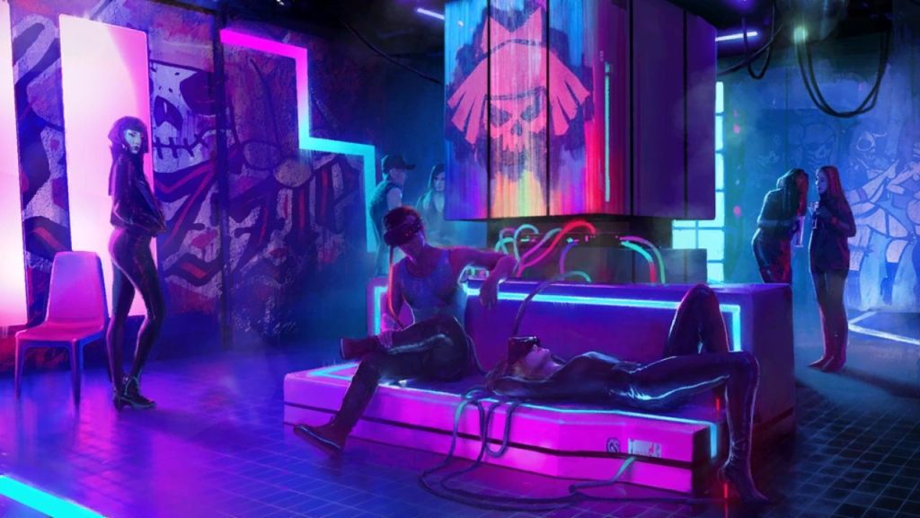 Lizzie's Bar Database Entry Concept Art