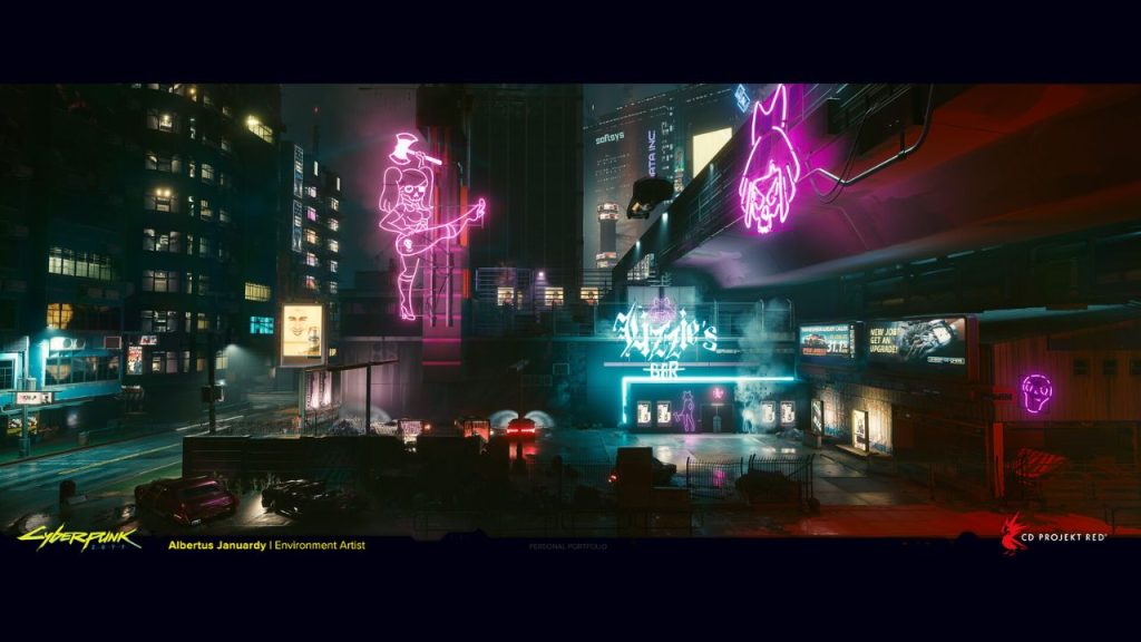 Lizzie's Bar in Cyberpunk