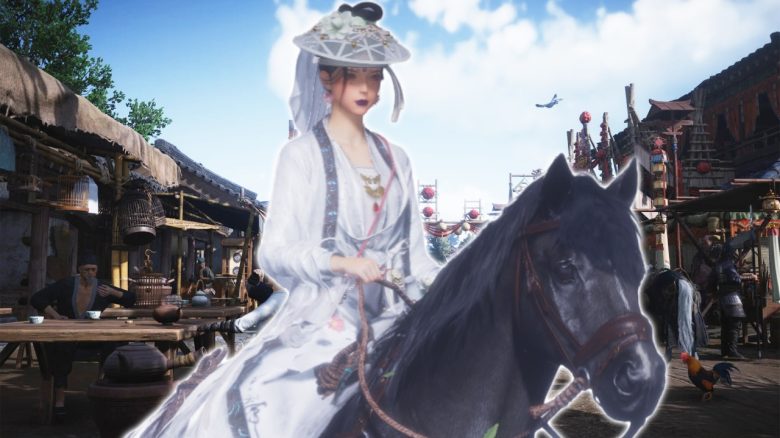 Where Winds Meet Pferd mit 6 Fähigkeiten Titelbild