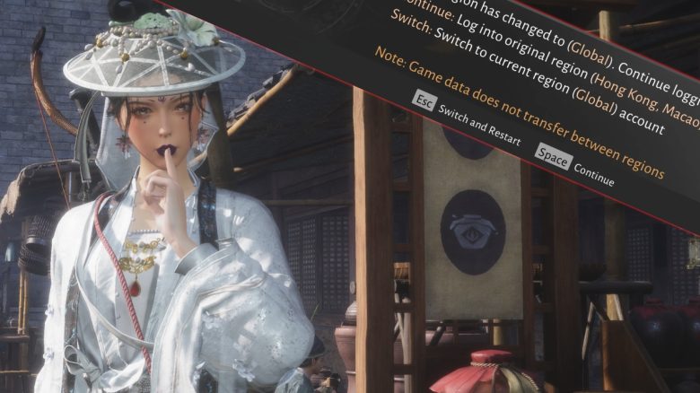 Beware of a menu in Where Winds Meet: One wrong press and you lose everything