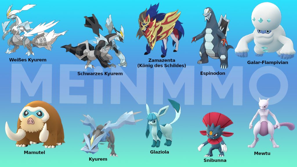 Pokemon GO beste Angreifer vom Typ Eis