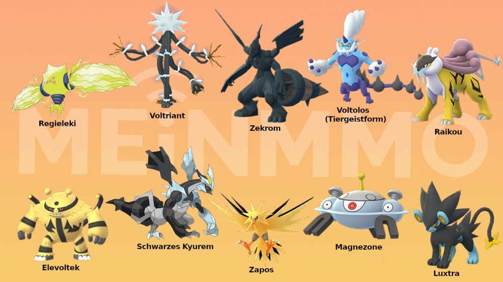 Pokemon GO beste Angreifer vom Typ Elektro