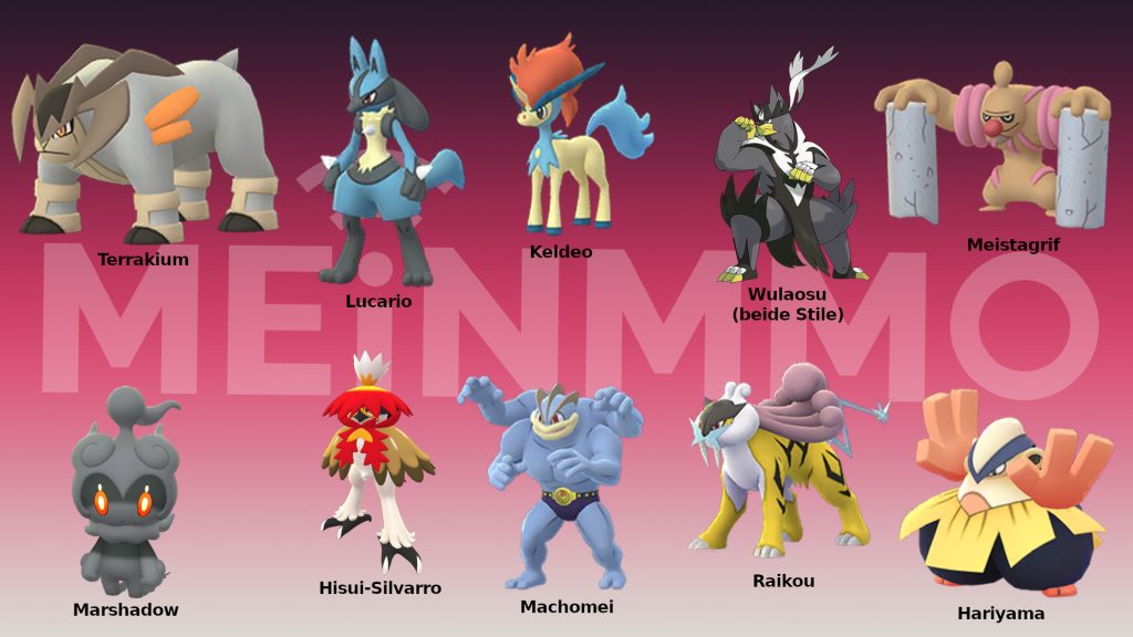 Pokemon GO beste Angreifer vom Typ Kampf