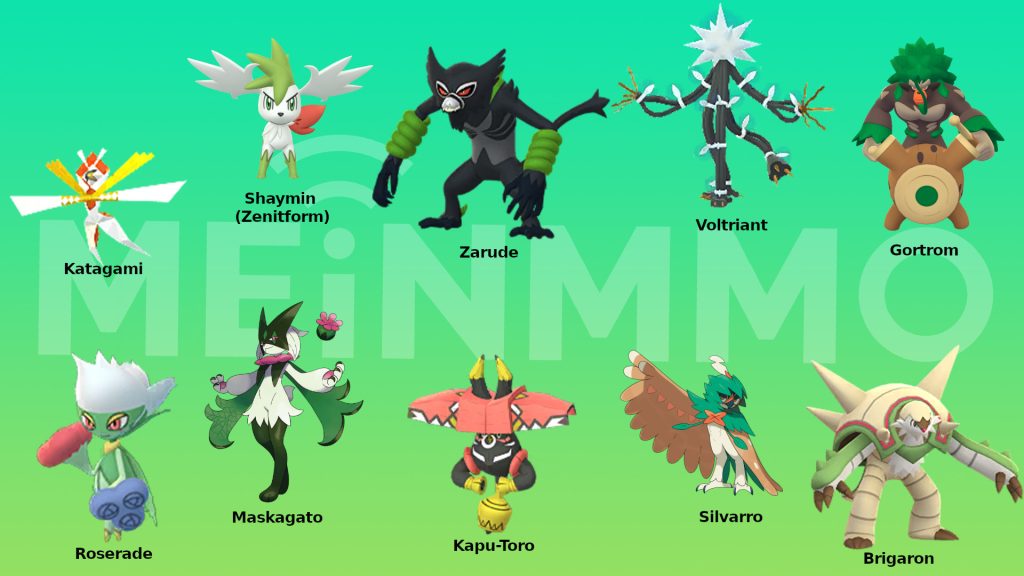 Pokemon GO beste Angreifer vom Typ Pflanze