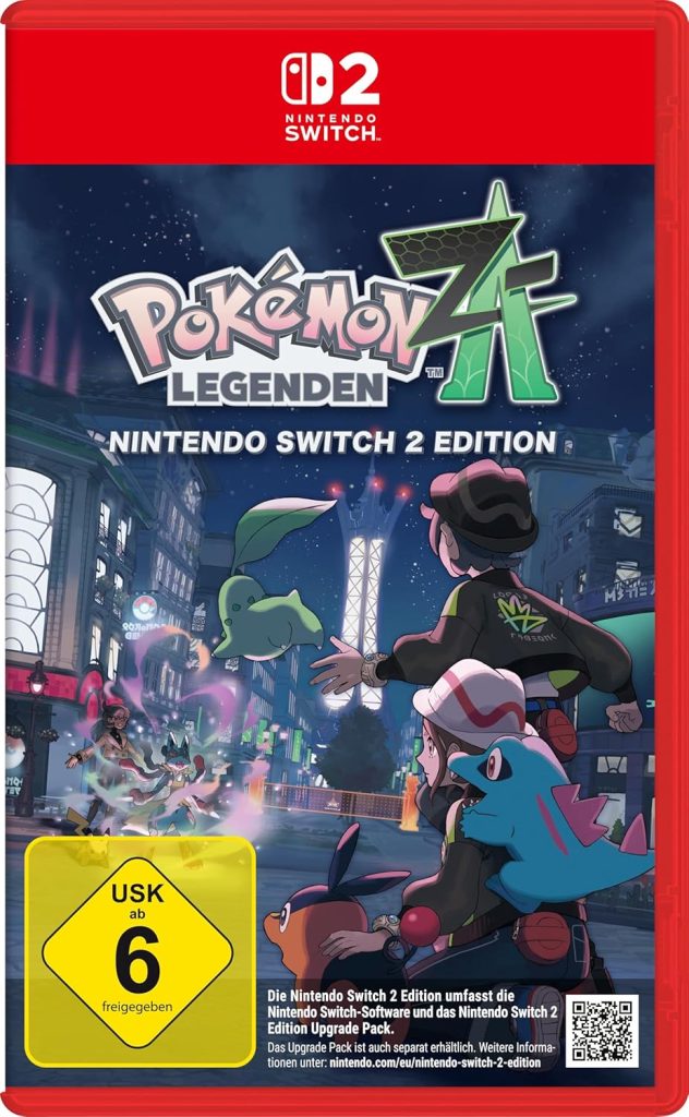 Pokémon-Legenden: Z-A – Nintendo Switch 2 Edition für nur 36,44 Euro statt 69,99 Euro UVP bei Amazon