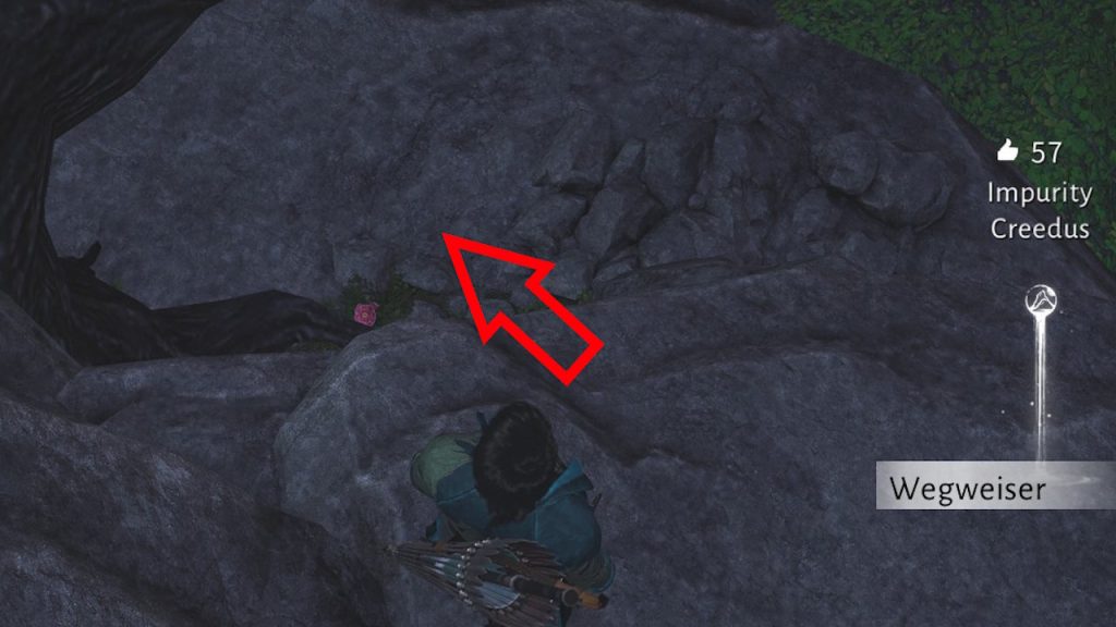 Where Winds Meet Cries in the Distance cave entrance