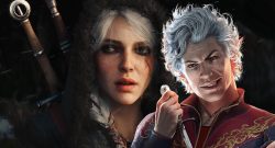 Titelbild mit Ciri aus The Witcher 4 und Astarion aus Baldur's Gate 3