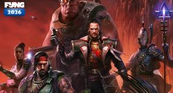 Offizielles Artwork zu Warhammer 40.000: Dark Heresy mit FYNG-Logo