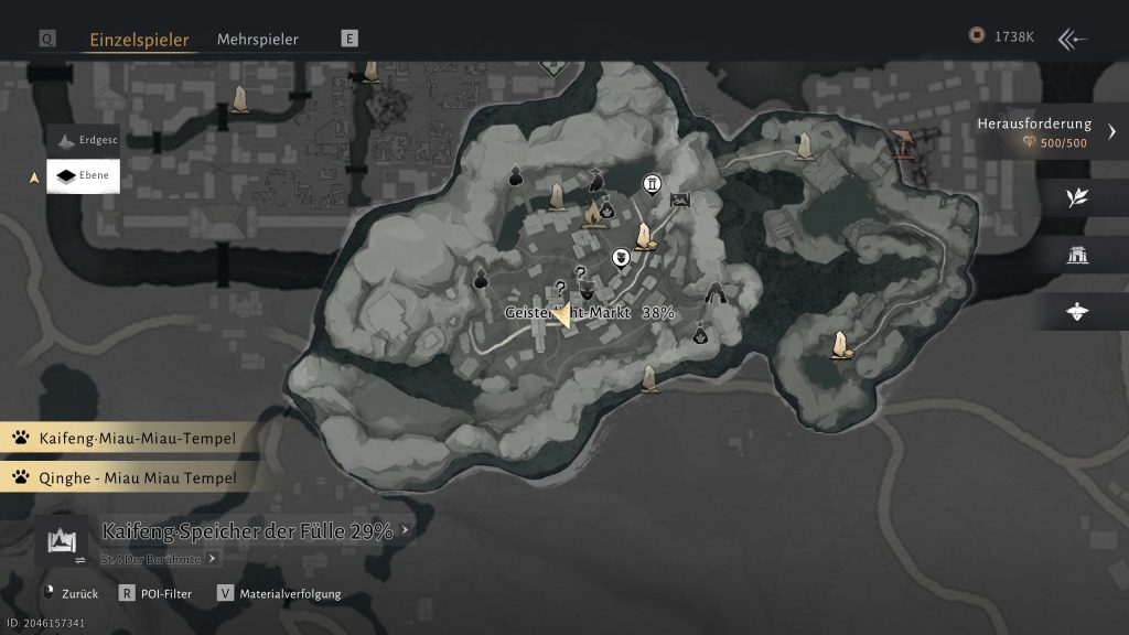 Where Winds Meet: 'The Buried Tomes' - Position on the map
