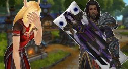 WoW Blood Elf Face Palm Xalatath Dakimakura titel titel 1280x720