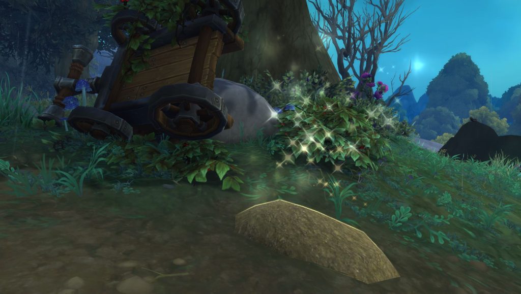 WoW Elven Floral Solution Treasure Hunt Decor