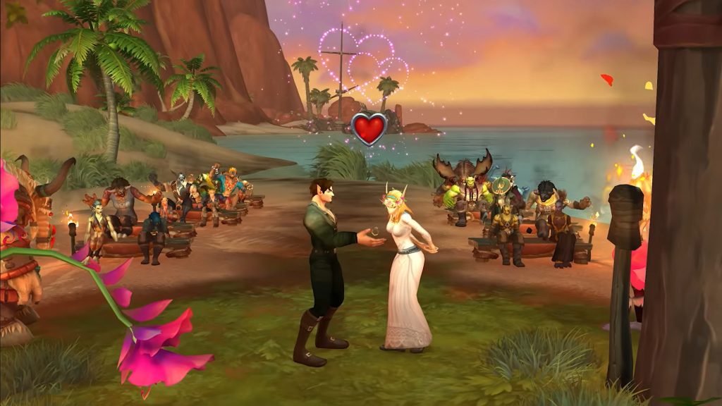 WoW Wedding Screenshot