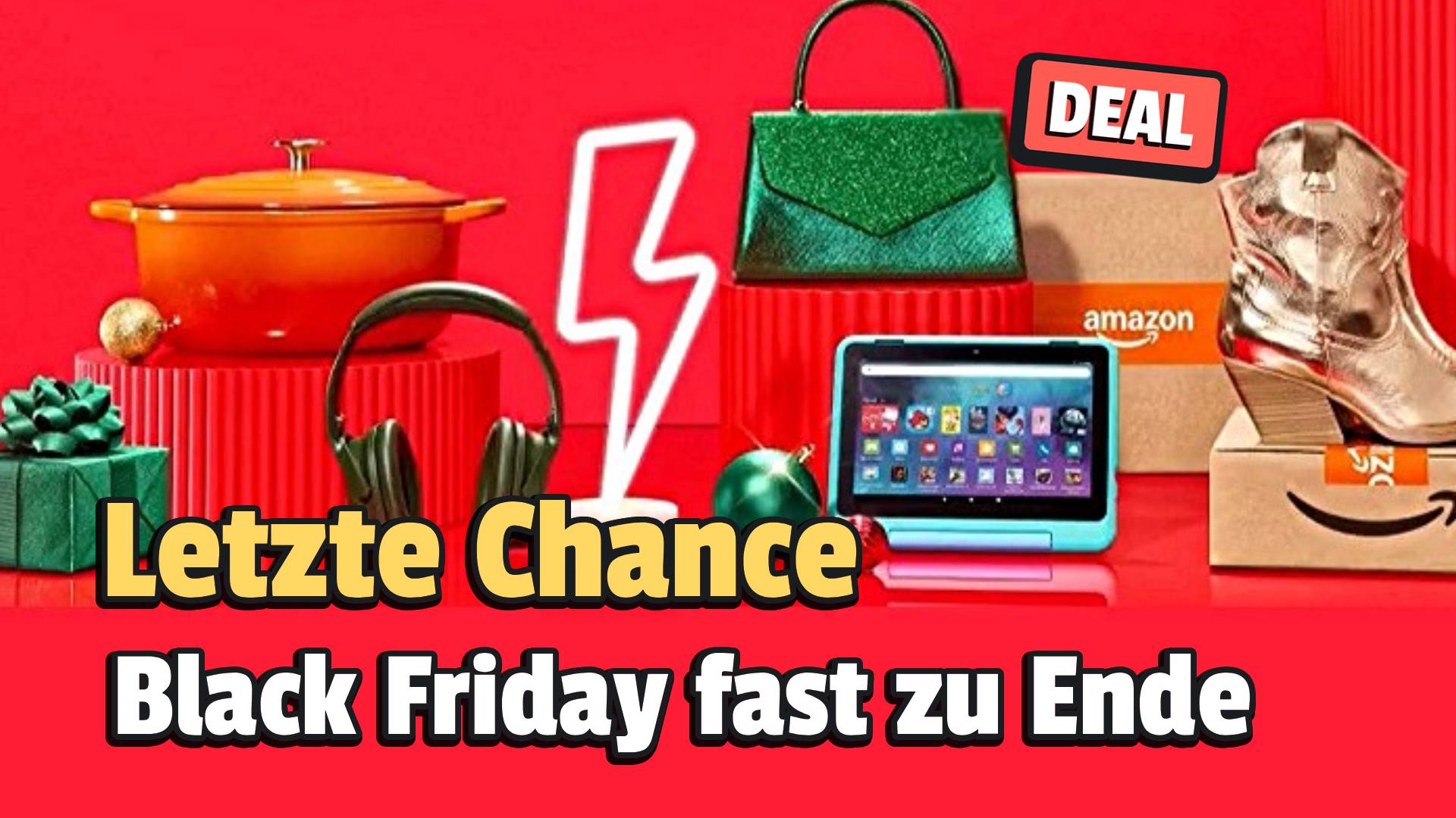 Letzte Chance: Nur noch heute könnt ihr bei den Black-Friday-Angeboten von Amazon sparen