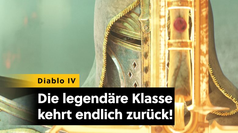 Diablo IV: Nach 25 Jahren kommt eine der beliebtesten Klassen endlich zurück – Das kann der Paladin!