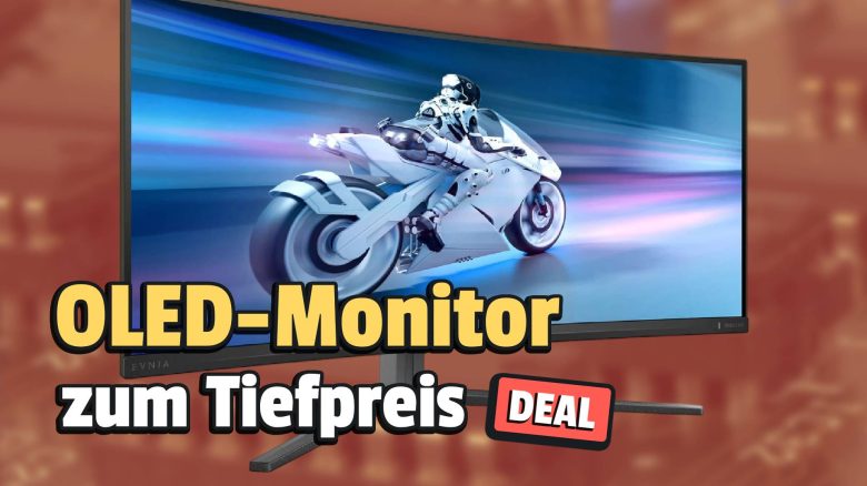 OLED-Gaming-Monitor für jedermann: Philips sticht die Konkurrenz gerade beim Preis aus