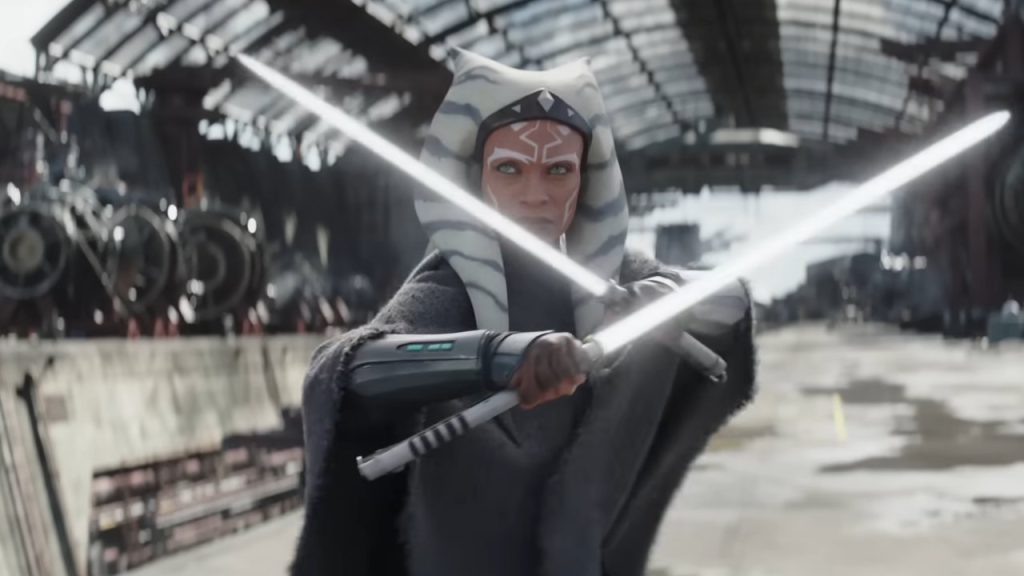 Ahsoka Lichtschwertkampf