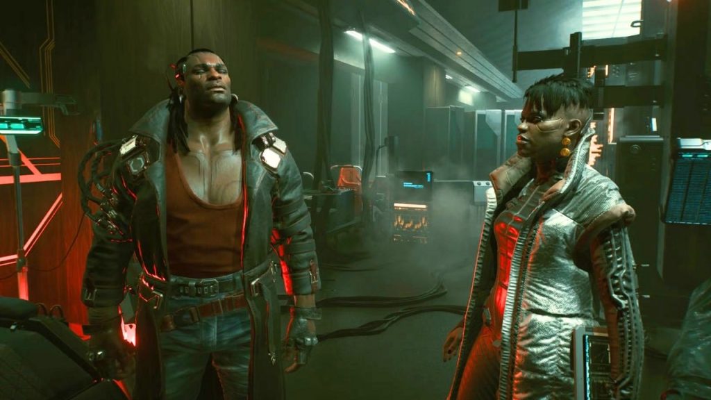 Cyberpunk Placide und Mamman Brigitte