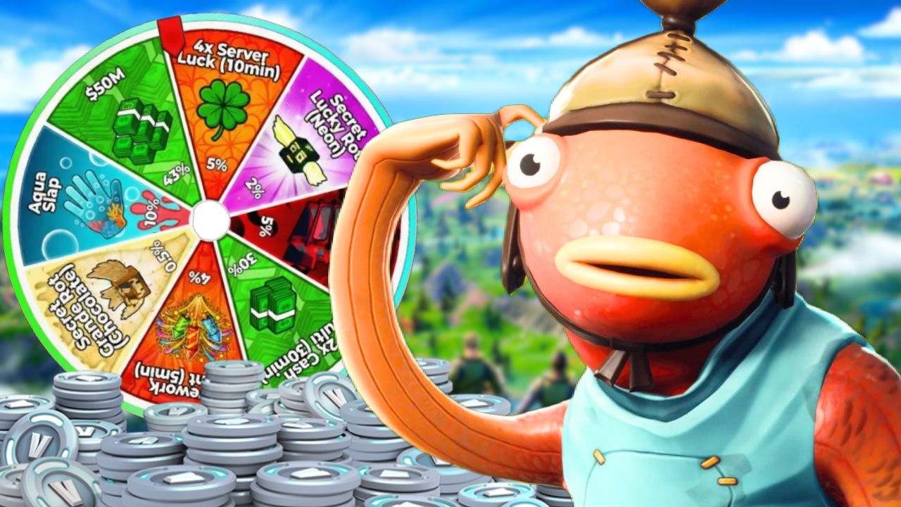 Fortnite lässt Entwickler Geld mit ihren Modi verdienen, doch Nutzer schimpfen über ein Glücksrad für Kinder