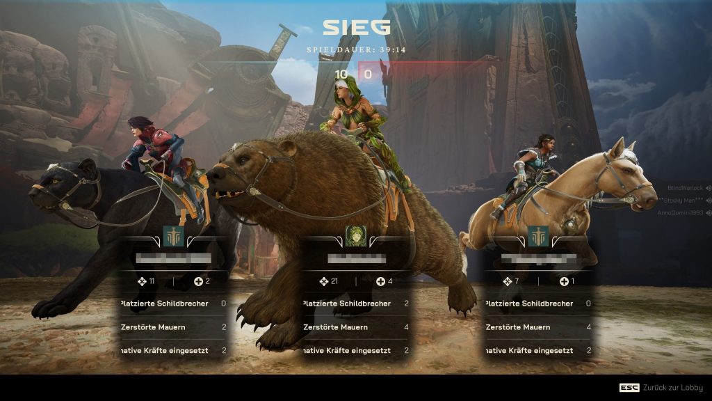 Highguard Screenshot Victory after 40 Minutes censored