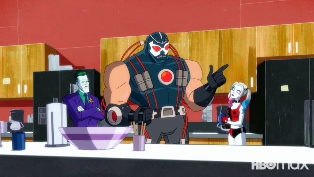 Joker Bane und Harley