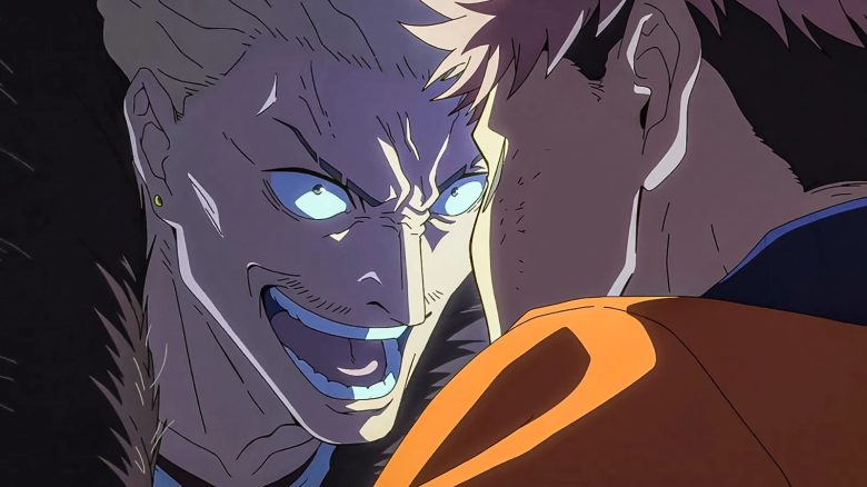 A scene in the anime Jujutsu Kaisen captivates the audience, where only 2 characters converse