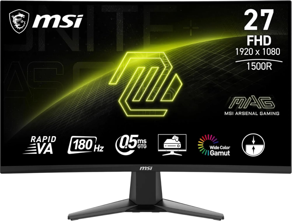 Günstiger Gaming-Monitor MSI MAG 27C6F für nur 99 Euro statt 129,95 Euro bei Amazon