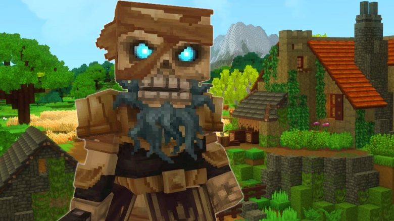Hytale hat 2,8 Millionen Spieler bei Release und knackt auch Twitch Spielcharakter Skelett vor Hintergrund Titelbild