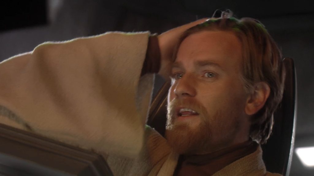 Obi-Wan Lichtschwertkampf