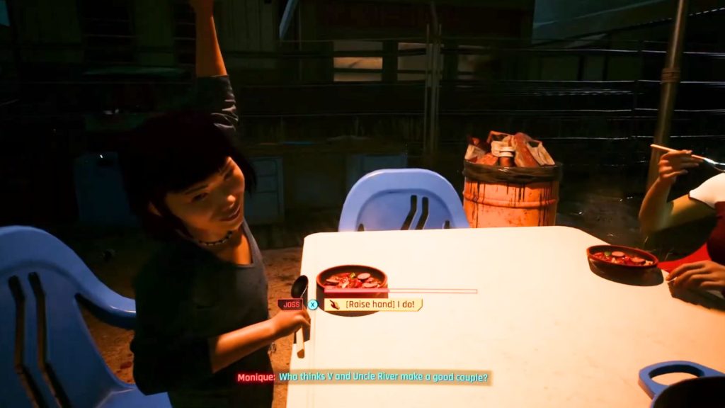 Rivers niece Cyberpunk