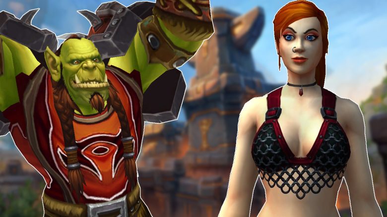 “World of Warcraft heals” – because there are finally stylish chain bikinis