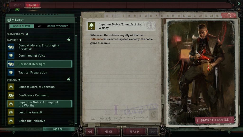 warhammer 40k dark heresy screenshot levelup 2