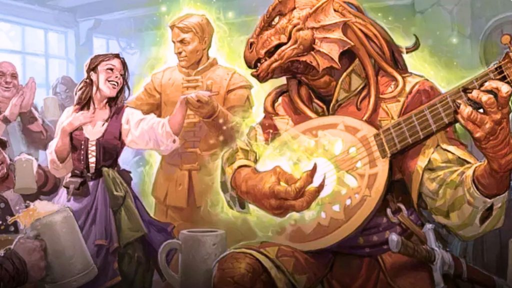 Dragonborn Bard DnD