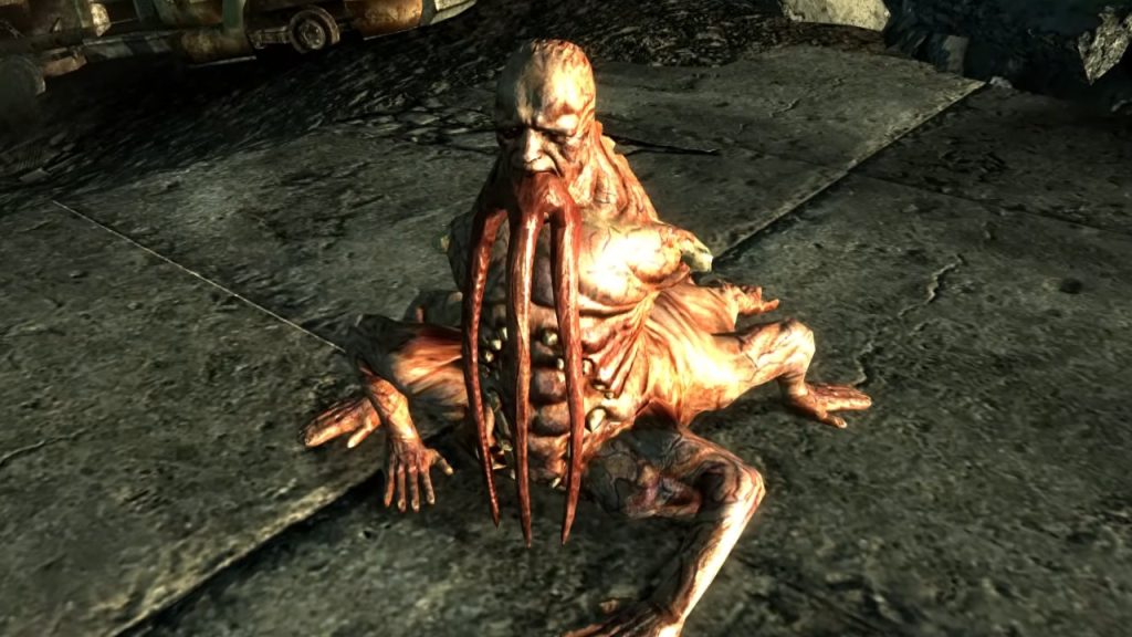 Fallout centaur with one head