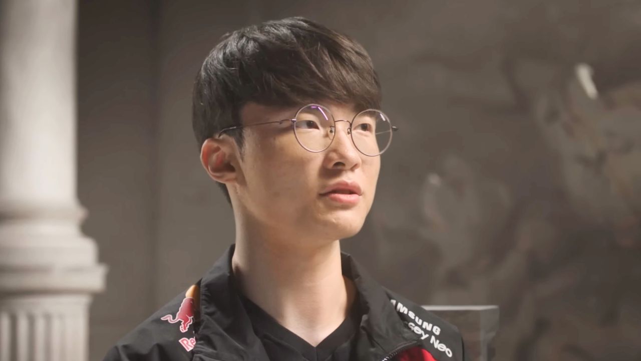 LoL pro plays in a match with legend Faker so horribly that he is punished not only in-game