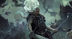 Official Artwork from Total War: Warhammer showing Mannfred von Carstein