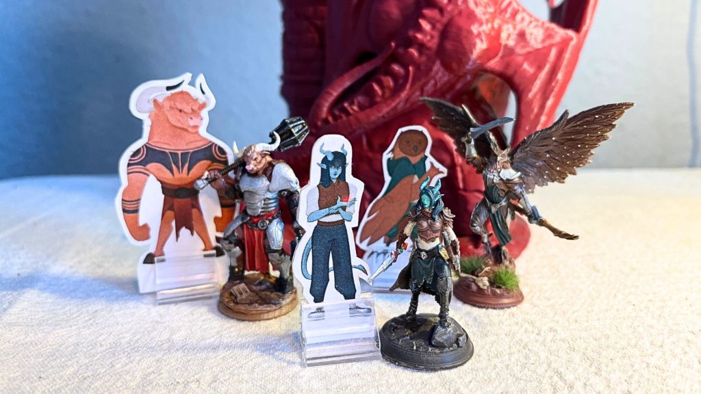 Miniatures and Paper Miniatures