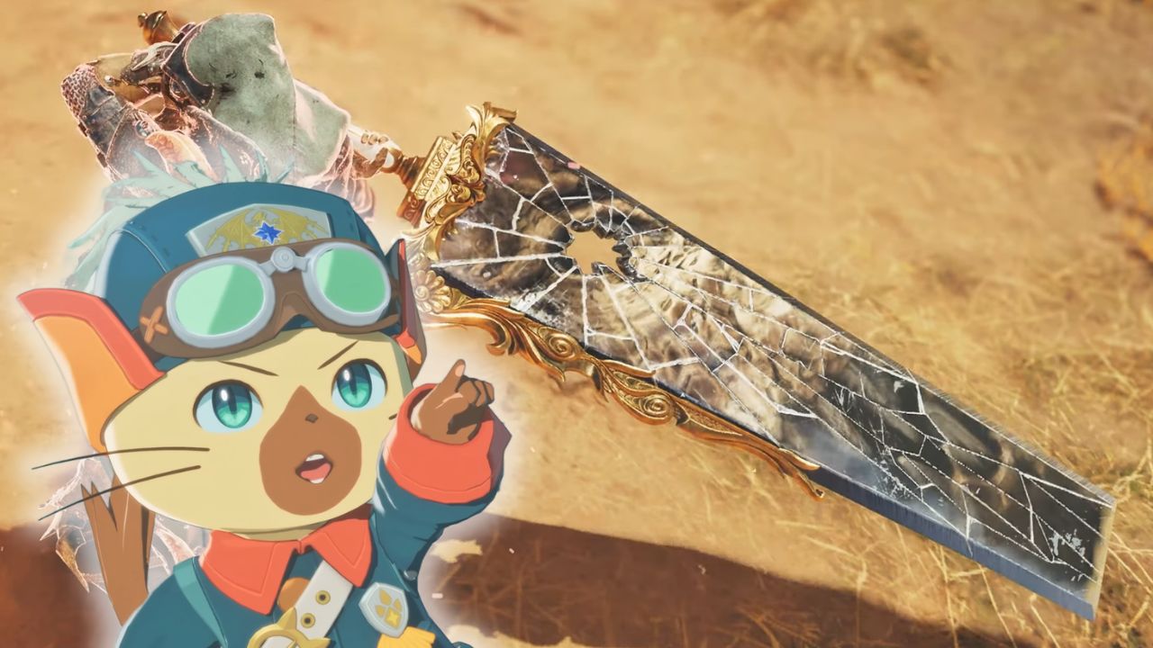 Monster Hunter Wilds neues Schwert und Rudi