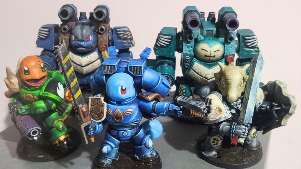 Pokémon Warhammer Dudes
