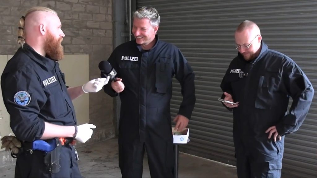 Zarbex and Schradin at PolizeiHannover