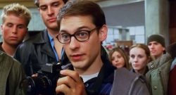 Spider-Man 2002 Trailer Sony Peter mit Brille