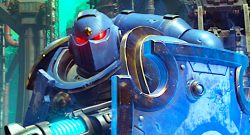 Warhammer 40k Space Marine 2 Ultramarine Bulwark Rüstung Titel
