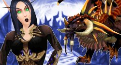 WoW Blood Elf Emo Dragon titel title 1280x720