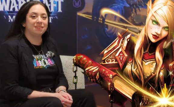 WoW Joanna Gianulis Housing with Blood Elf titel title 1280x720