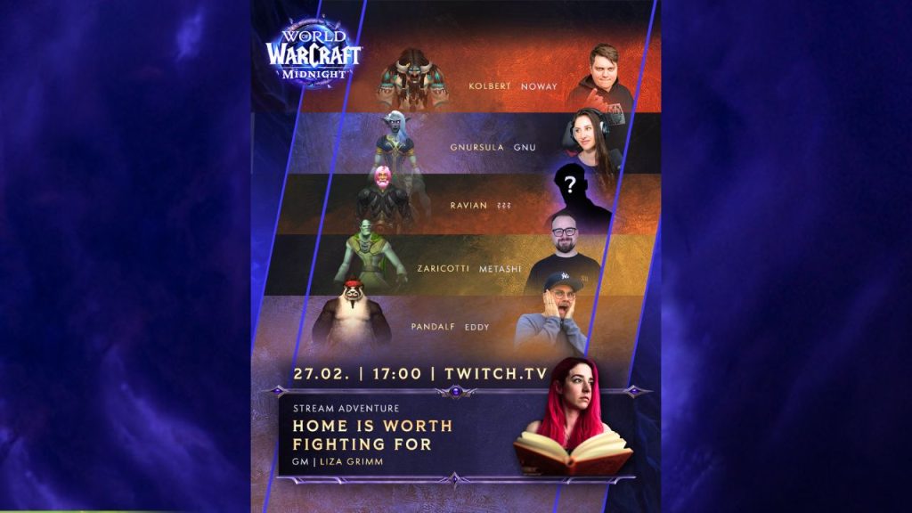 WoW Midnight Twitch Oneshot