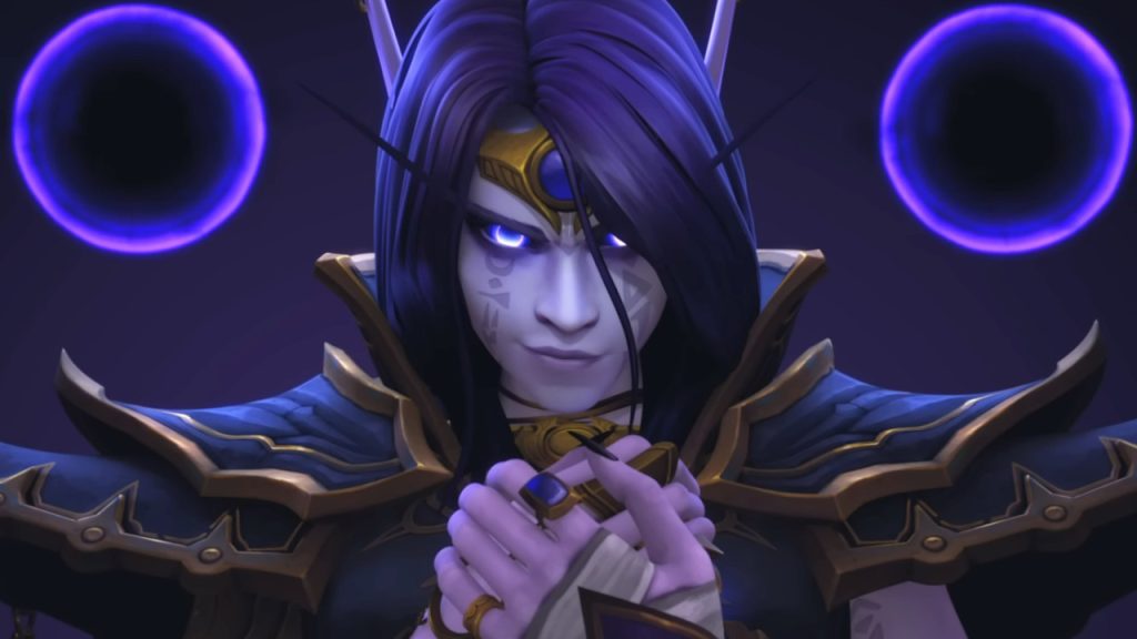 WoW Xalatath Holding Dark Heart Smirk title title 1280x720