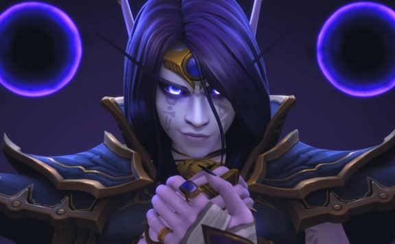 WoW Xalatath Holding Dark Heart Smirk titel title 1280x720