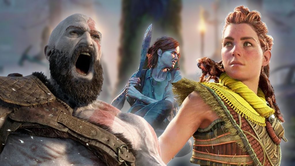 sony Horizon Kratos The Last of us PS5 Titelbilder
